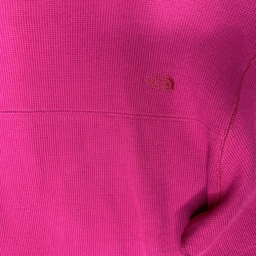 Sz XL The North Face Mens Waffle Long Sleeve Henley Beetroot Red NF0A7USJ - Picture 7 of 7